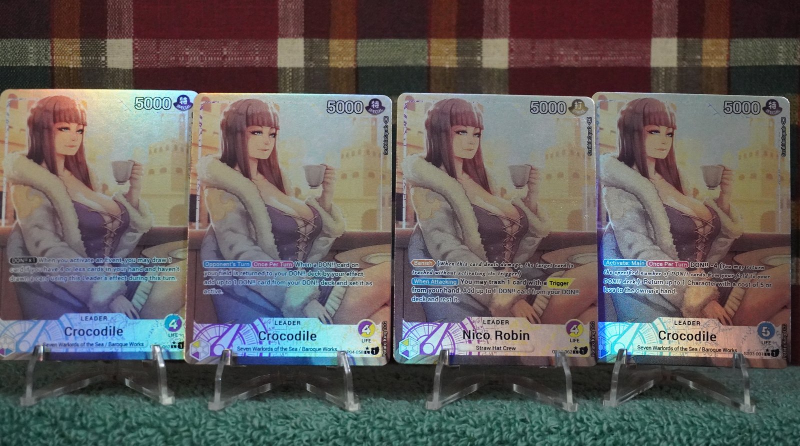 Baroque Works [Ms. All Sunday], 4 Leader Card set - by